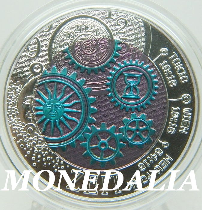 2016 - AUSTRIA - 25 EURO - TIEMPO - NIOBIO