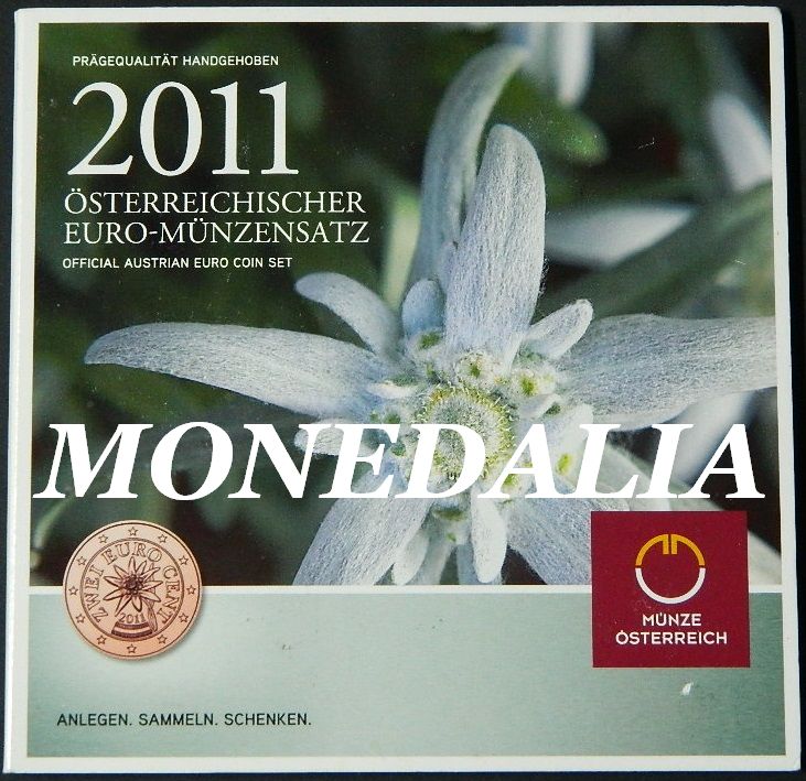 2011 - AUSTRIA - CARTERA EUROS - EUROSET 
