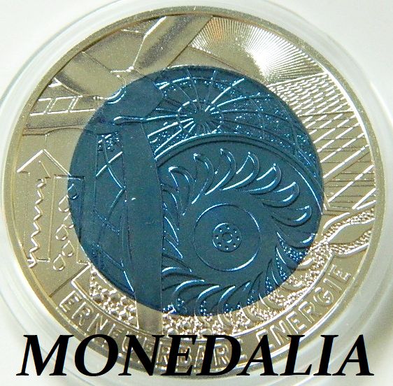 2010 - AUSTRIA - 25 EURO - ENERGIAS RENOVABLES - NIOBIO