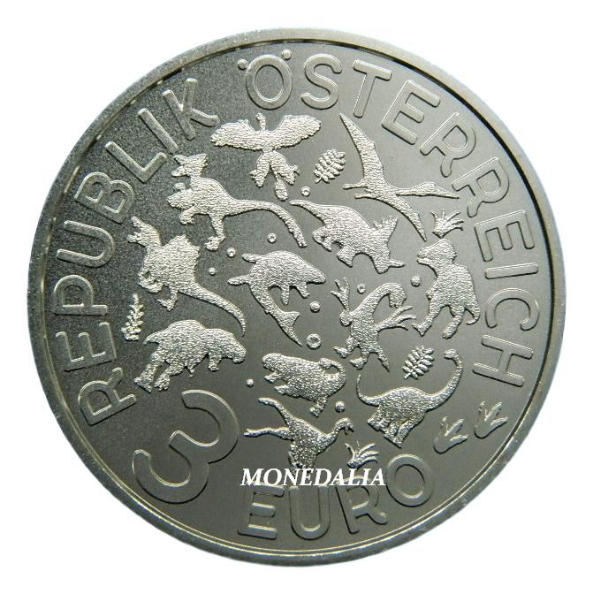 2019 - AUSTRIA - 3 EURO - SPINOSAURUS