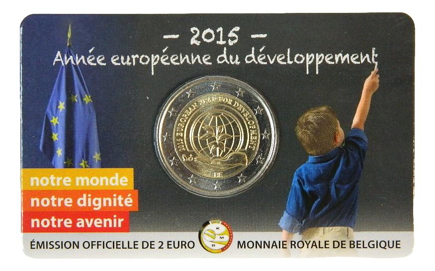 2015 - BELGICA - 2 EUROS - DESARROLLO - COINCARD