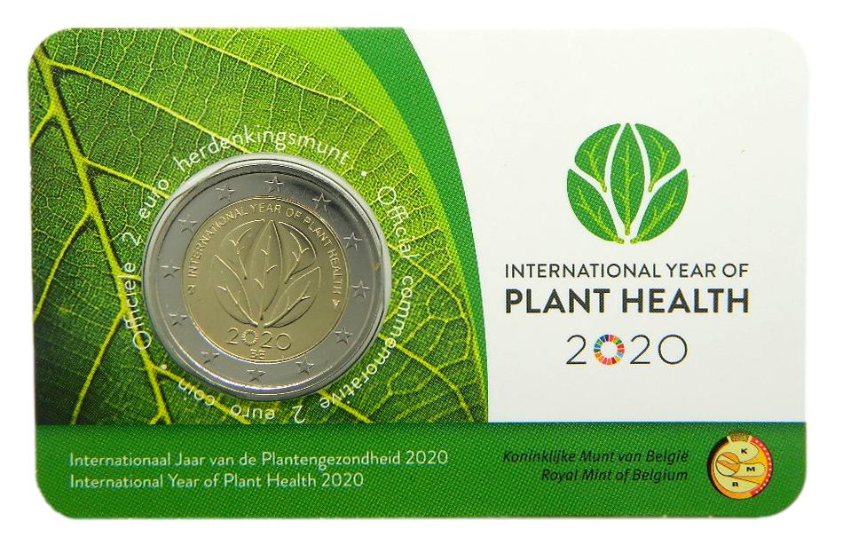 2020 - BELGICA - 2 EUROS - SANIDAD VEGETAL - HOLANDES