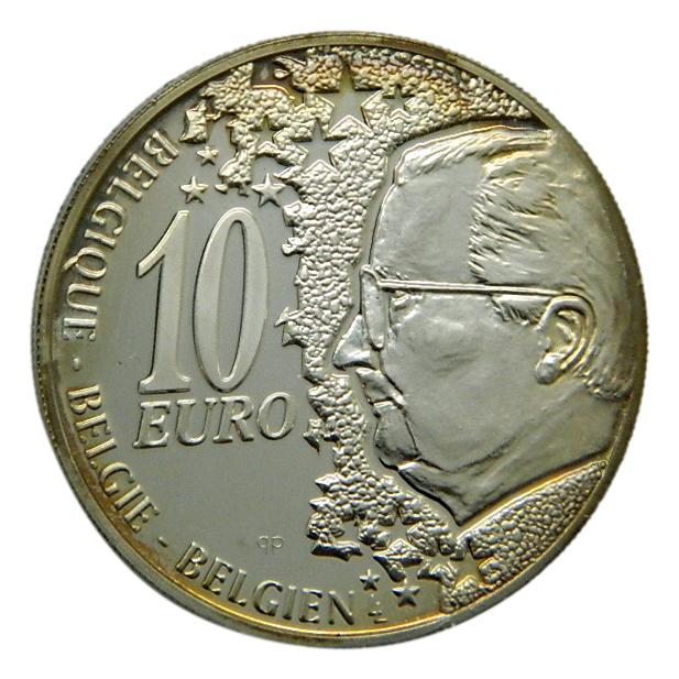 2002 - BELGICA - 10 EURO - NOORD - ZUIDVERBINDING