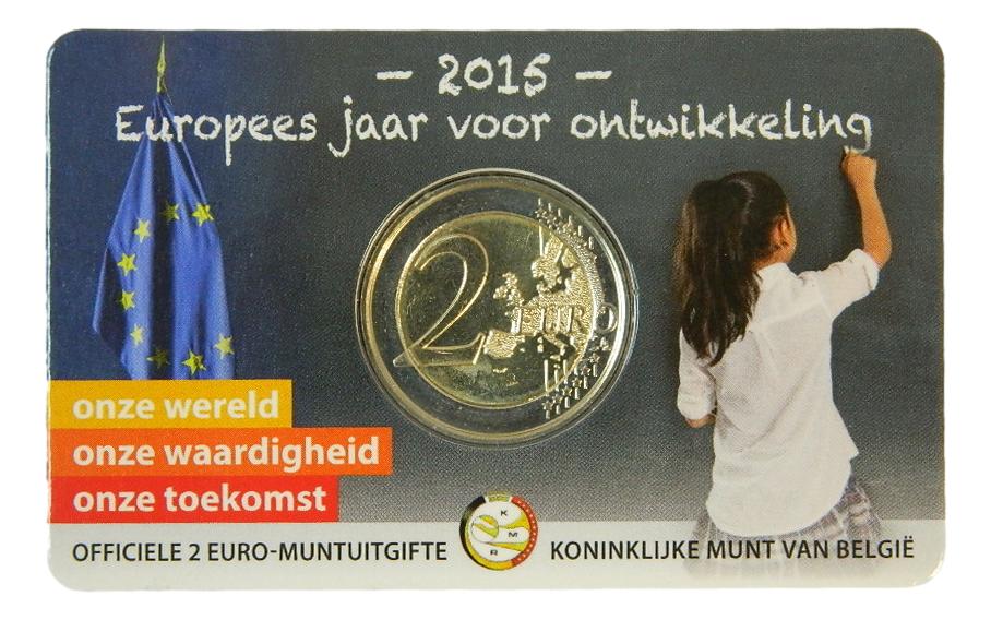 2015 - BELGICA - 2 EUROS - DESARROLLO - COINCARD