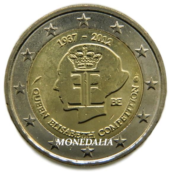 2012 - BELGICA - 2 EUROS - ELISABETH II