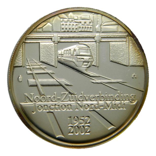 2002 - BELGICA - 10 EURO - NOORD - ZUIDVERBINDING