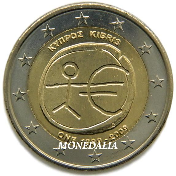 2009 - CHIPRE - 2 EUROS - EMU 