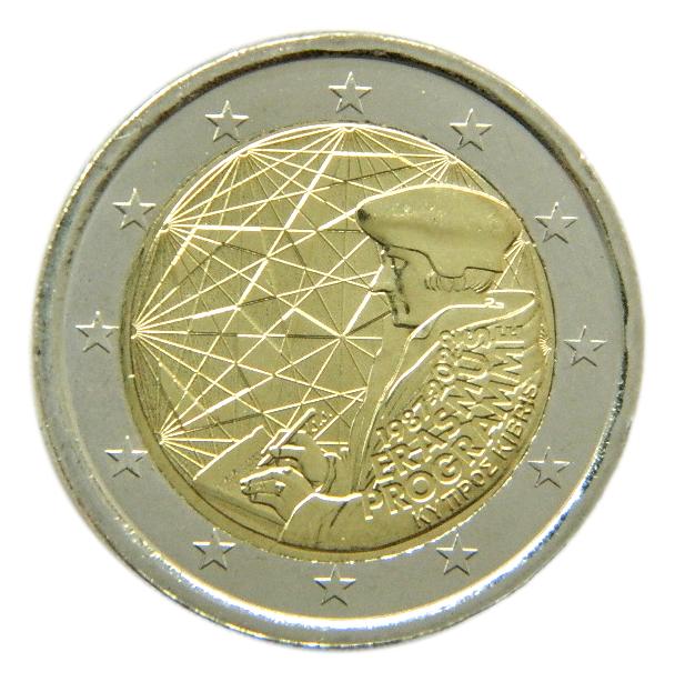 2022 - CHIPRE - 2 EURO - ERASMUS