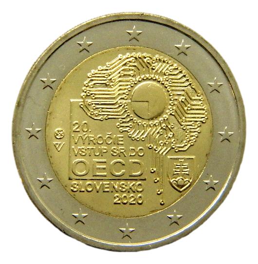 2020 - ESLOVAQUIA - 2 EURO - OCDE