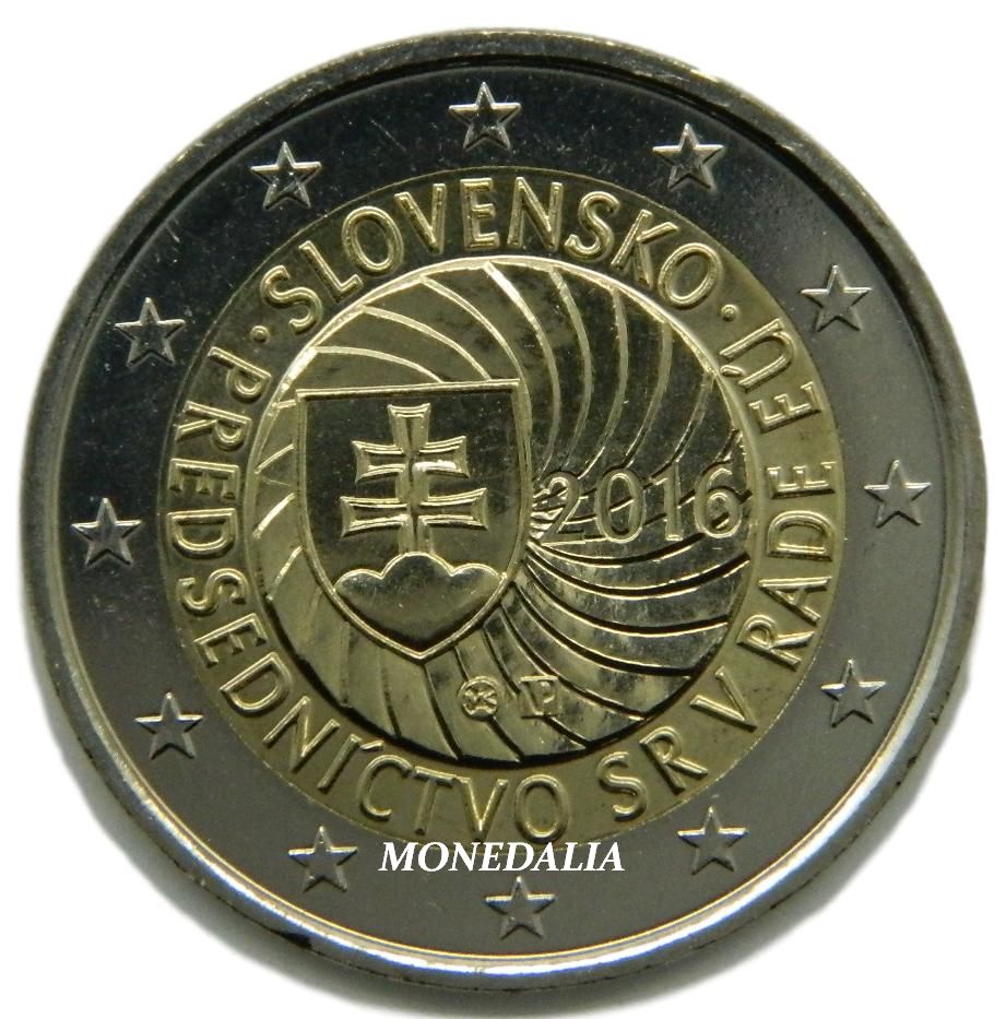 2016 - ESLOVAQUIA - 2 EURO - UE