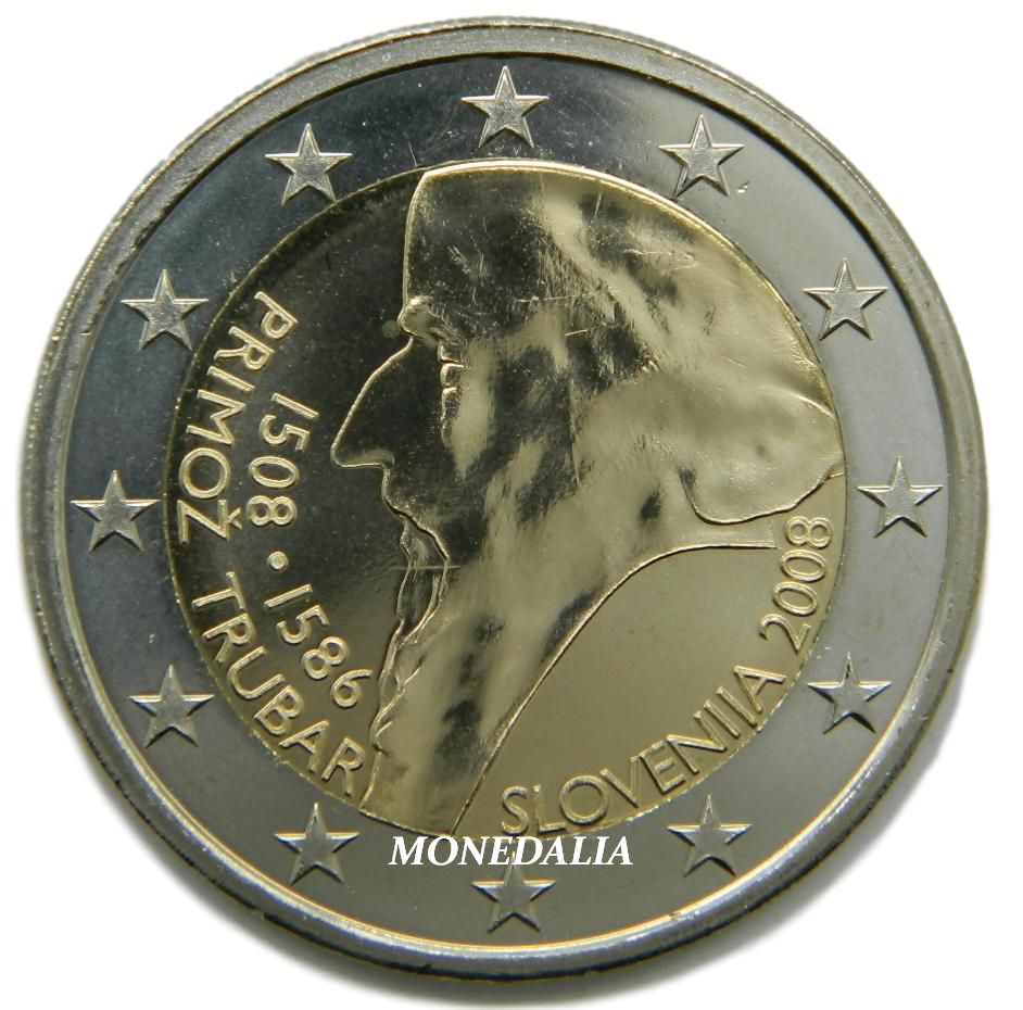 2008 - ESLOVENIA - 2 EUROS - TRUBAR