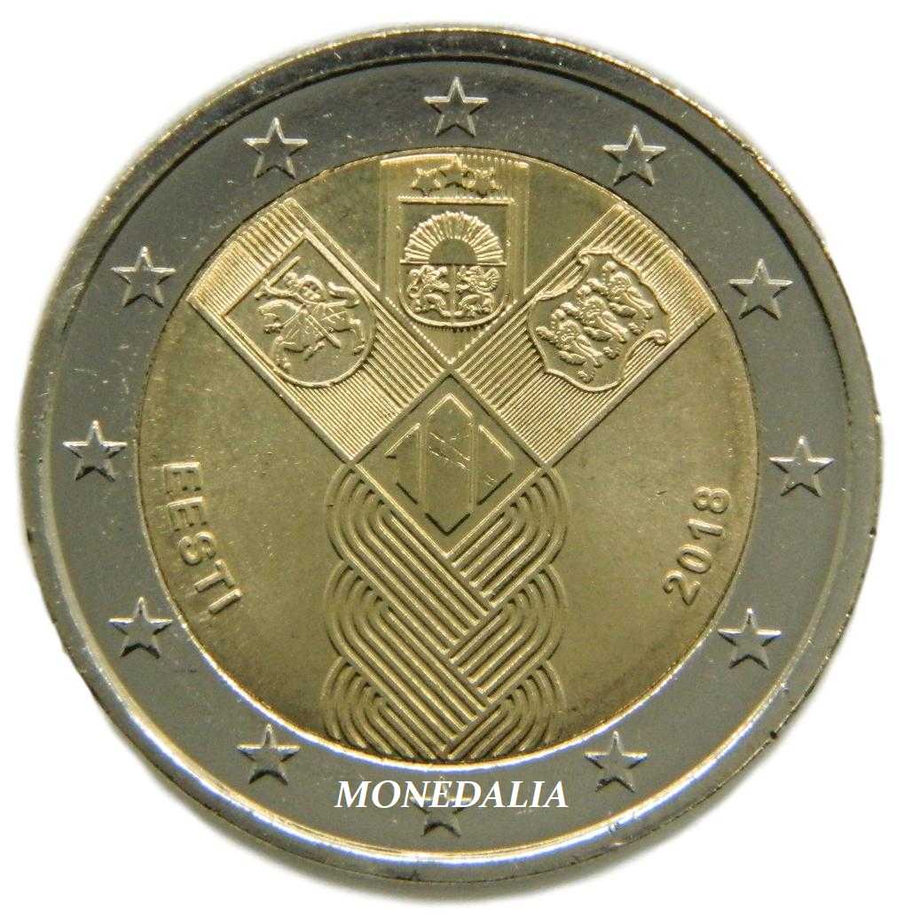 2018 - ESTONIA - 2 EUROS - ESTADOS BALTICOS 