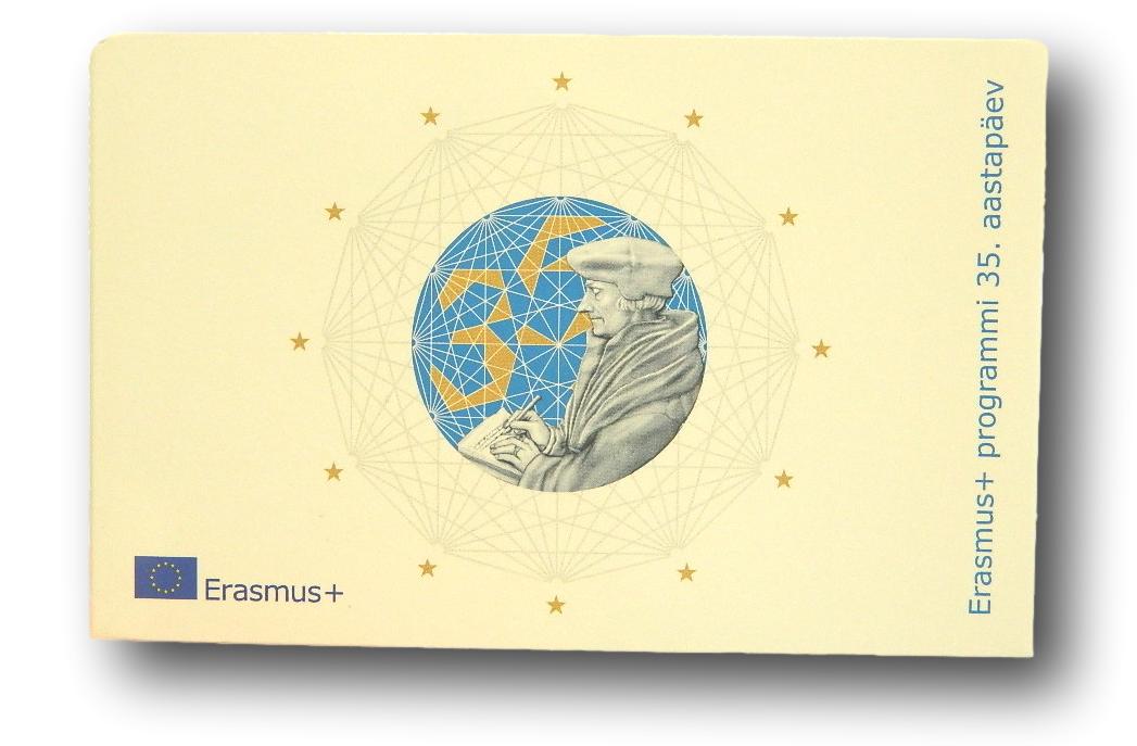 2022 - ESTONIA - 2 EURO - ERASMUS - COINCARD