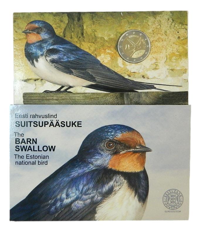 2023 - ESTONIA - 2 EURO - GOLONDRINA - COINCARD