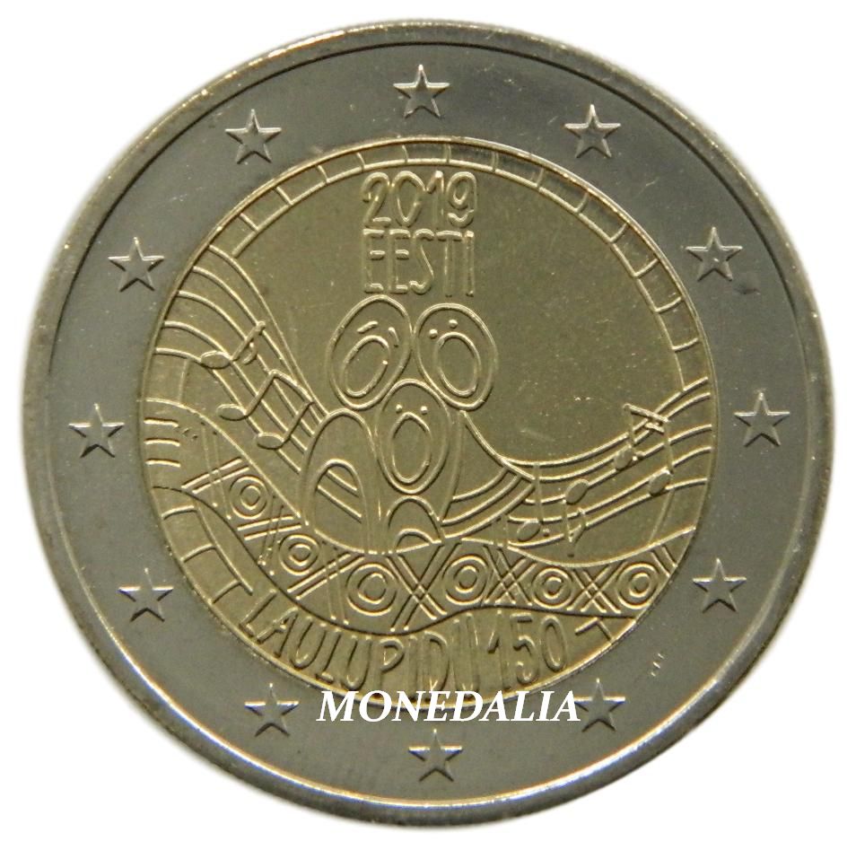 2019 - ESTONIA - 2 EURO - FESTIVAL CANCION