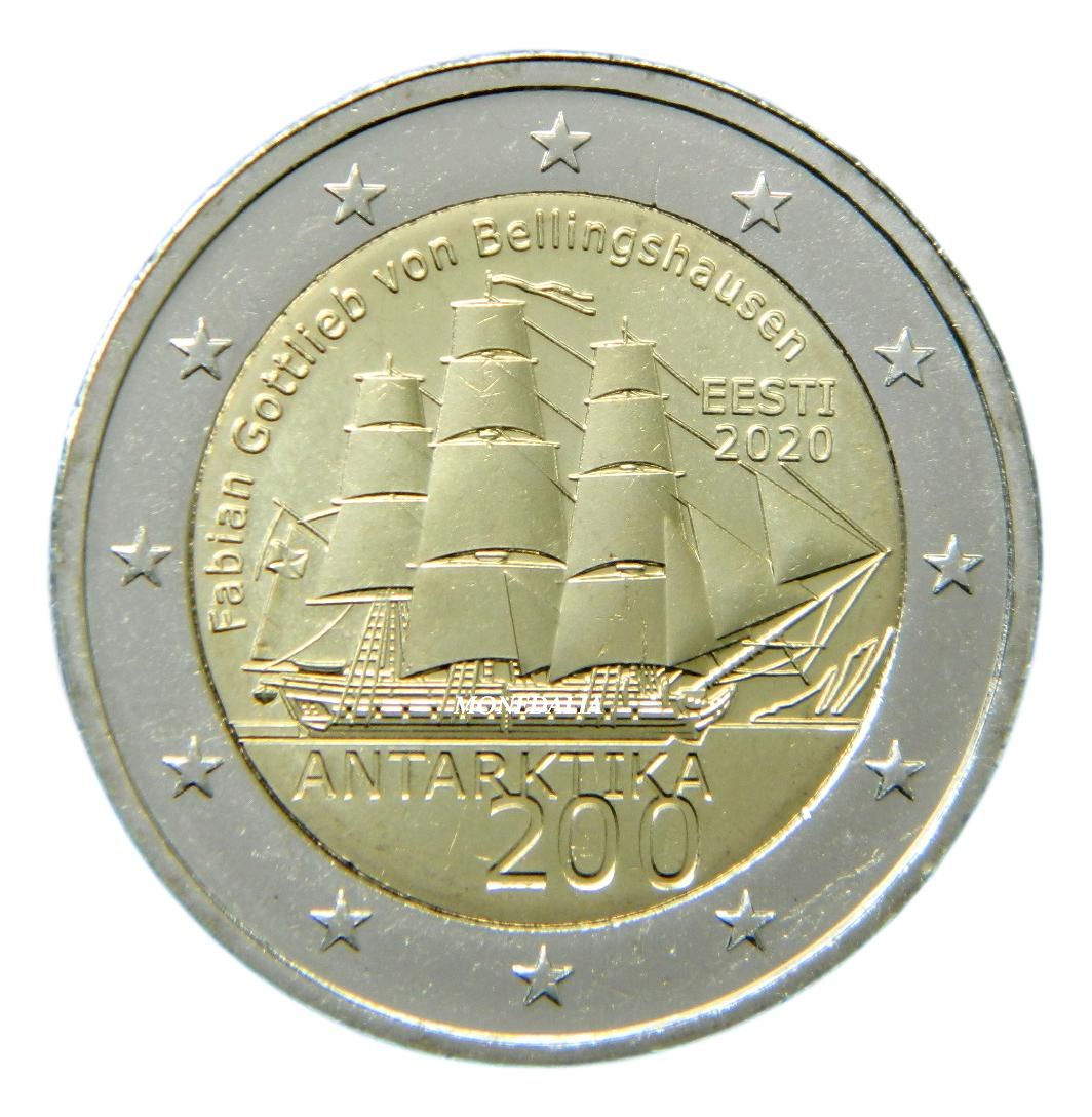 2020 - ESTONIA - 2 EURO - ANTARTIDA