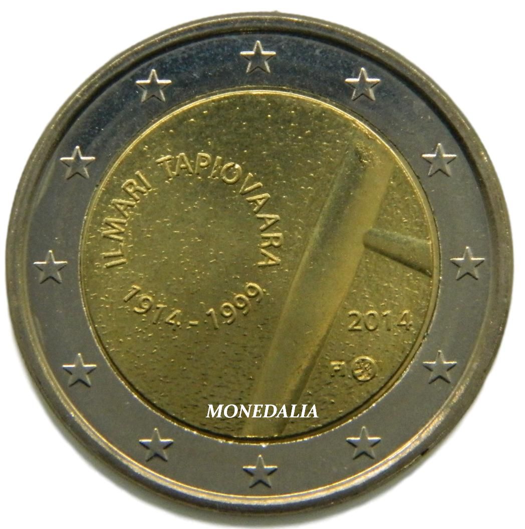 2014 - FINLANDIA - 2 EUROS - ILMARI TAPIOVAARA