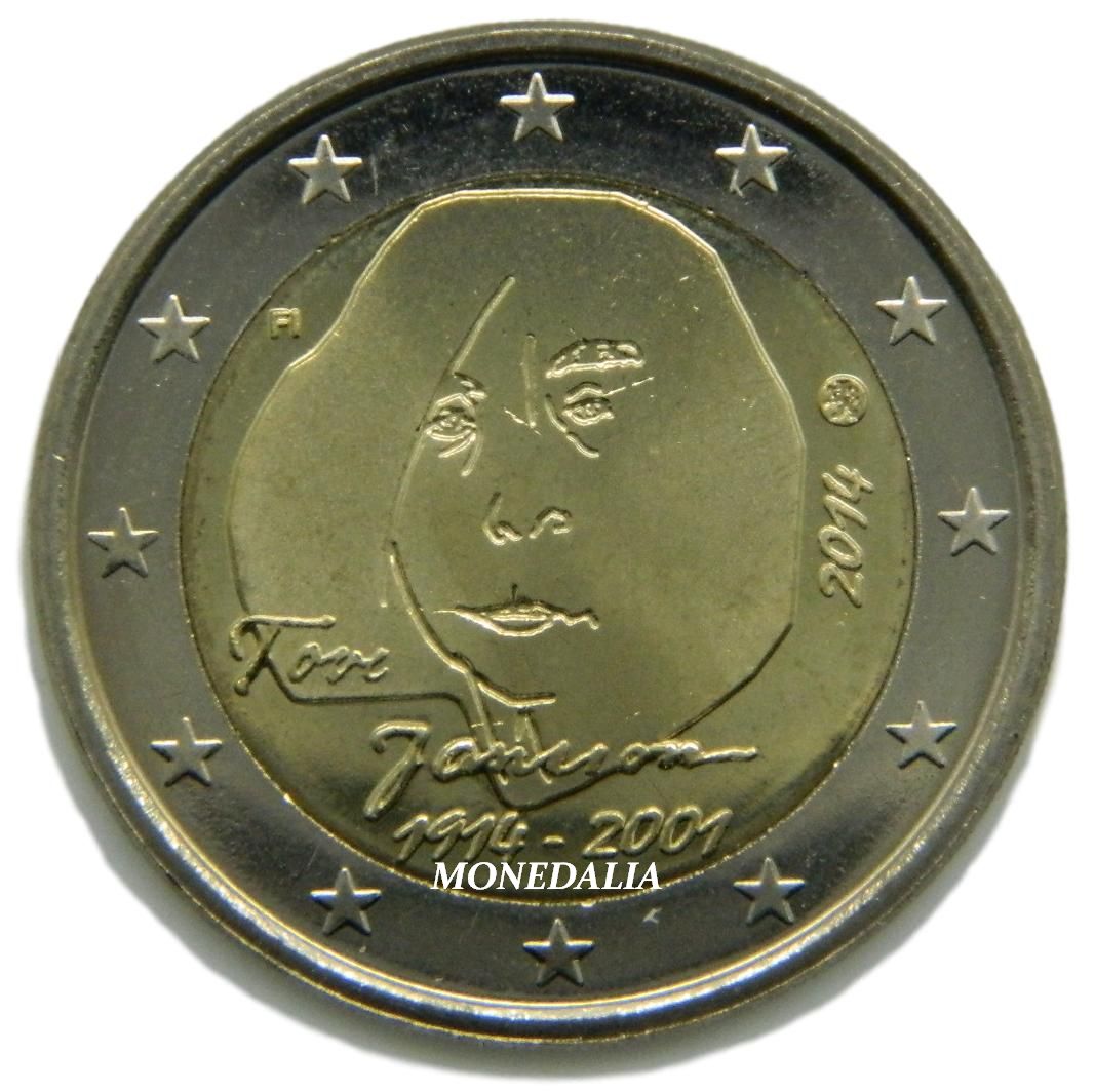 2014 - FINLANDIA - 2 EURO - TOVE JANSSON