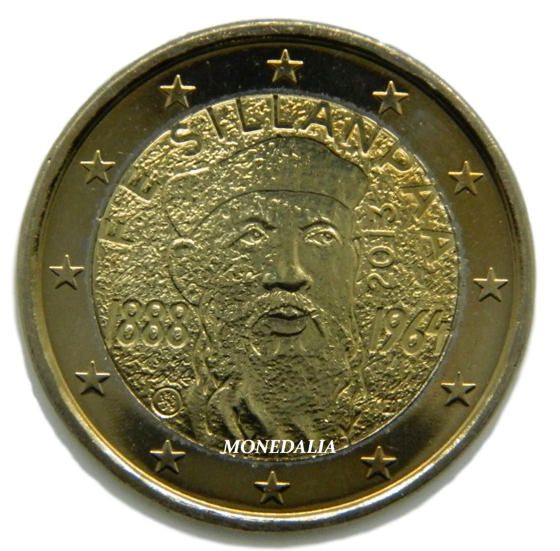 2013 - FINLANDIA - 2 EUROS - SILLANPAA