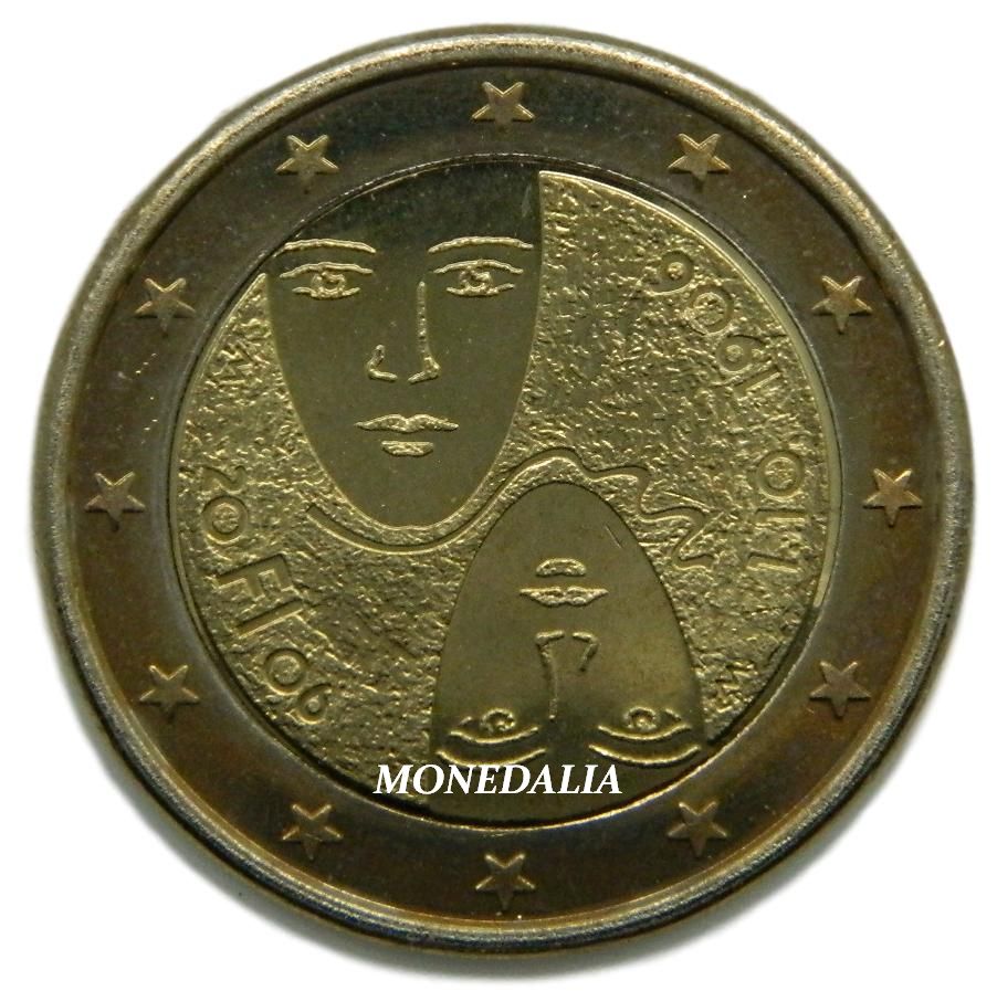 2006 - FINLANDIA - 2 EURO - SUFRAGIO UNIVERSAL 