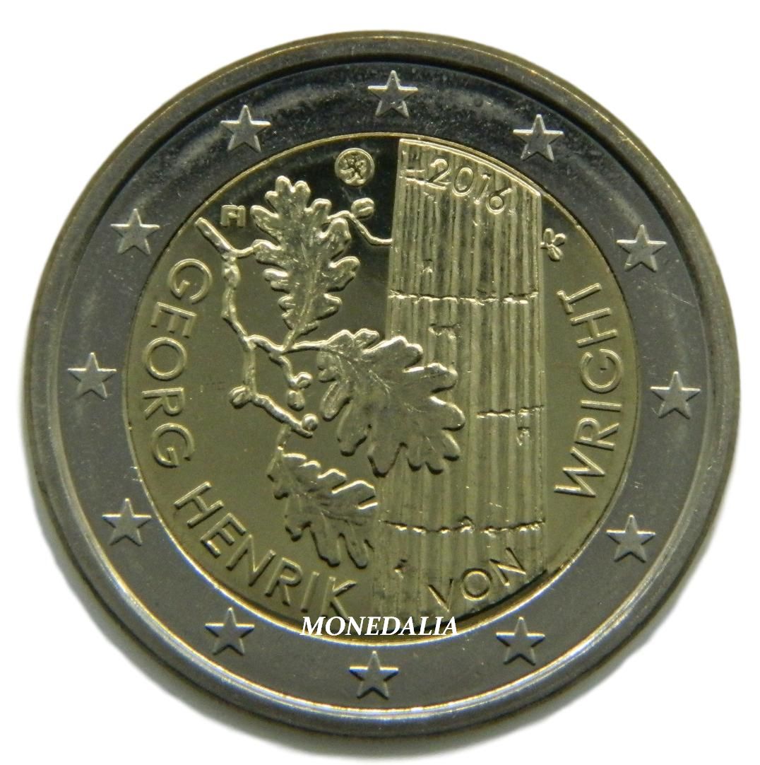 2016 - FINLANDIA - 2 EUROS - GEORG HENRIK