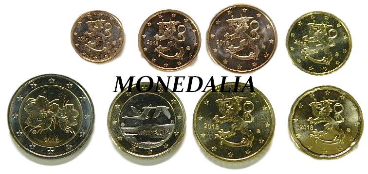 2006 - FINLANDIA - TIRA EUROS - 8 MONEDAS