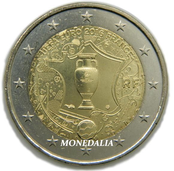 2016 - FRANCIA - 2 EUROS - EUROCOPA