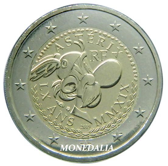 2019 - FRANCIA - 2 EUROS - ASTERIX - BLISTER