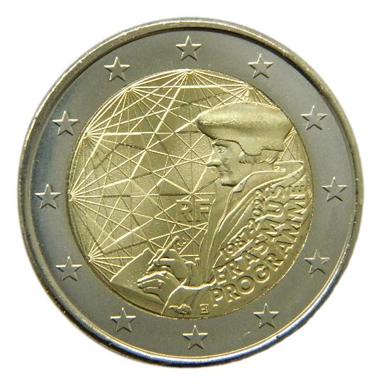 2022 - FRANCIA - 2 EURO - ERASMUS