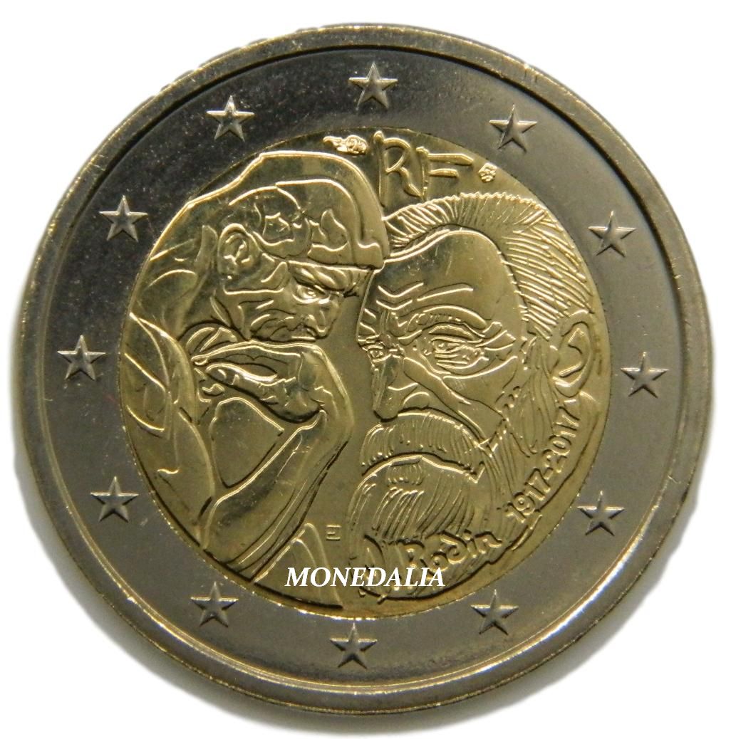 2017 - FRANCIA - 2 EUROS - AUGUSTE RODIN