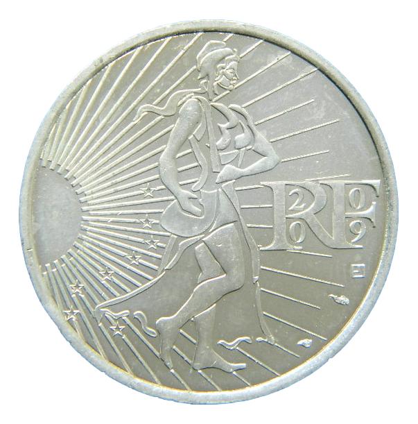 2009 - FRANCIA - 10 EURO -  PLATA