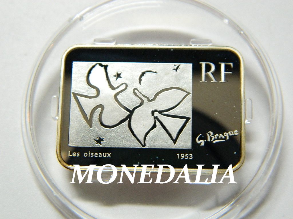 2010 - FRANCIA - 10 EUROS - PLATA - COLOR - BRAQUE