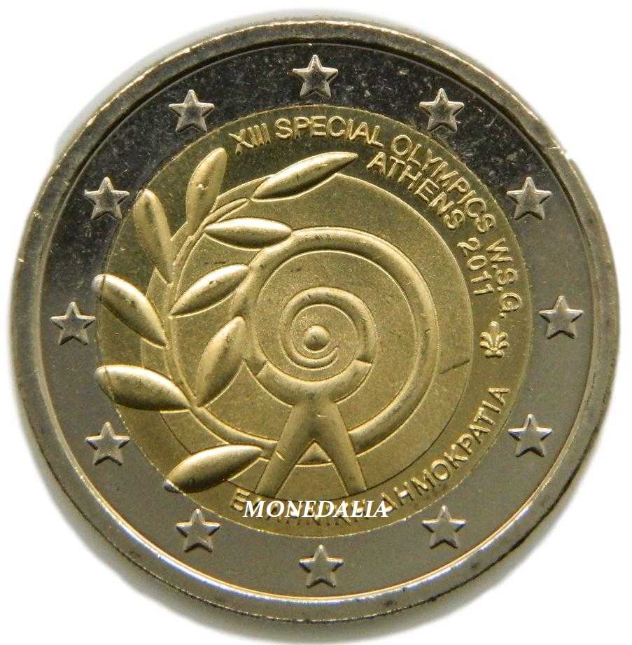 2011 - GRECIA - 2 EURO - JUEGOS OLIMPICOS VERANO