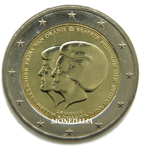 2013 - HOLANDA - 2 EURO - CAMBIO DE TRONO