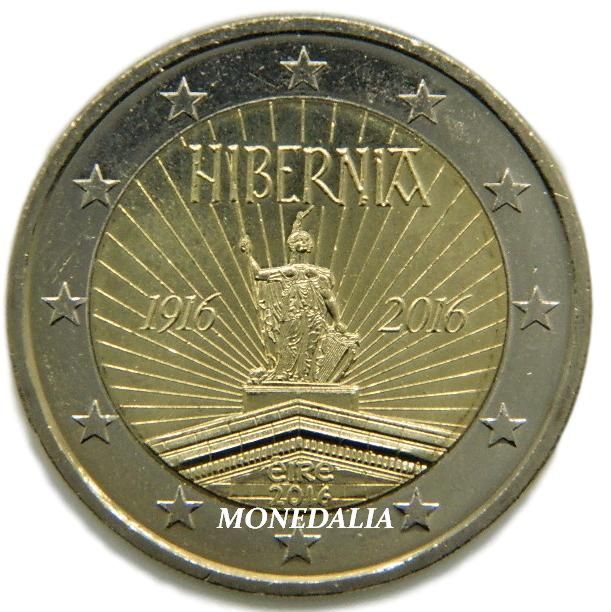 2016 - IRLANDA - 2 EUROS - ALZAMIENTO DE PASCUA