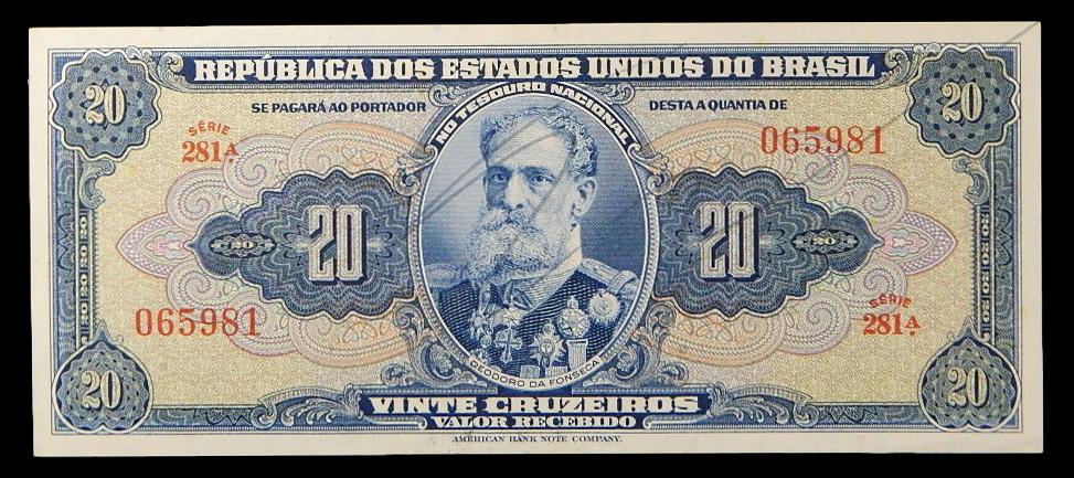 ND (1943) - BRASIL - 20 CRUZEIROS - PICK 136A - MBC+