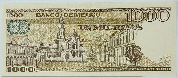 1983 - MEXICO - 1000 PESOS - PICK 81