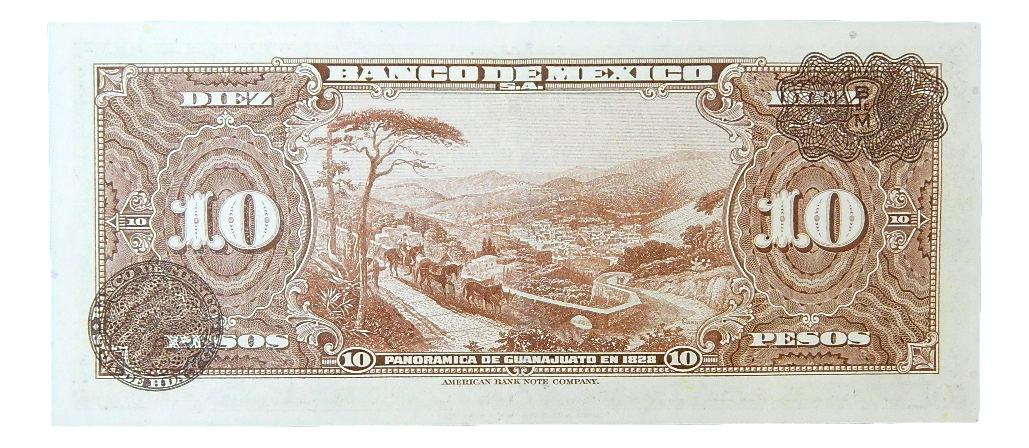 1953 - MEXICO - 10 PESOS - BILLETE