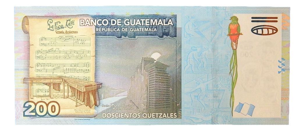 2020 - GUATEMALA - 200 QUETZALES - BILLETE