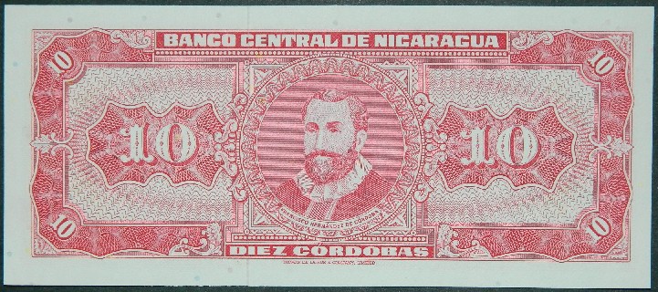 1968 - NICARAGUA - 10 CORDOBAS -  PICK 117