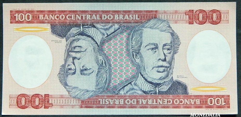 ND - BRASIL - BILLETE - 100 CRUZEIROS - DUQUE DE CAXIAS - SC