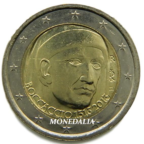 2013 - ITALIA - 2 EUROS - BOCCACCIO