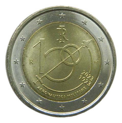 2023 - ITALIA - 2 EURO - FUERZA AEREA