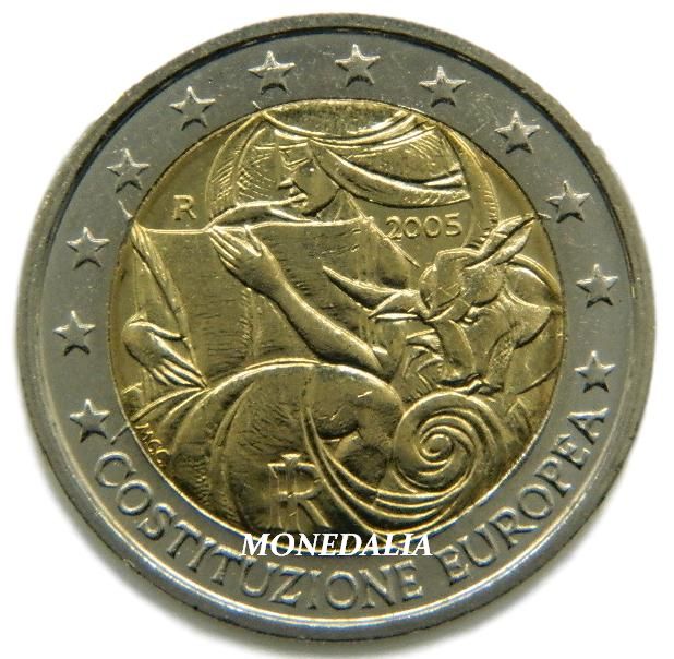 2005 - ITALIA - 2 EUROS - CONSTITUCION