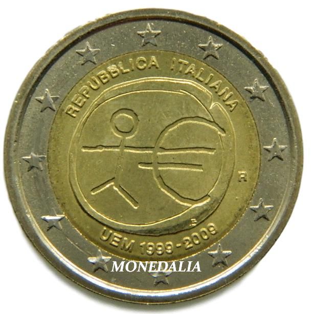 2009 - ITALIA - 2 EUROS - EMU - UEM