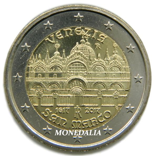 2017 - ITALIA - 2 EUROS - SAN MARCOS - VENECIA