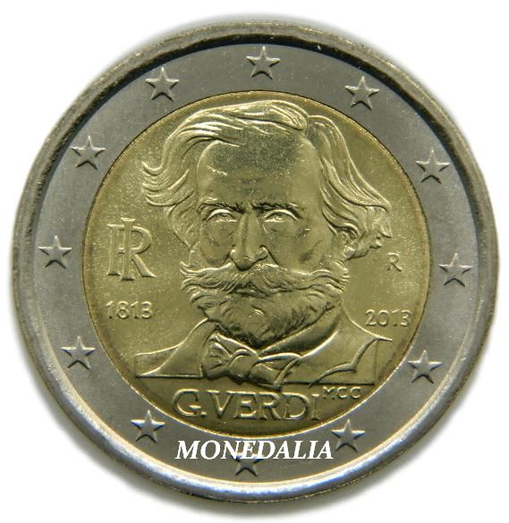 2013 - ITALIA - 2 EUROS - VERDI