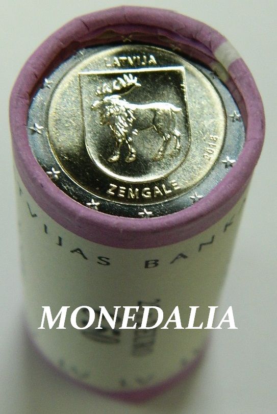 2018 - LETONIA - 2 EUROS - ZEMGALE