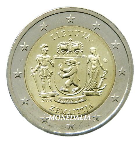 2019 - LITUANIA - 2 EUROS - SAMOGITIA