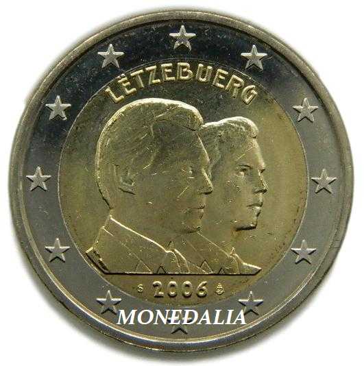 2006 - LUXEMBURGO - 2 EURO - GUILLERMO